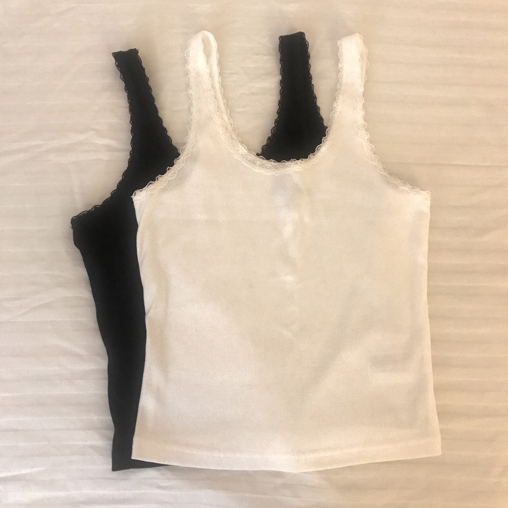 Cropped lace cami (2) NWOT